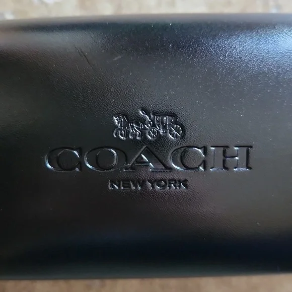 Coach glasses hard case black - Picture 2 of 11